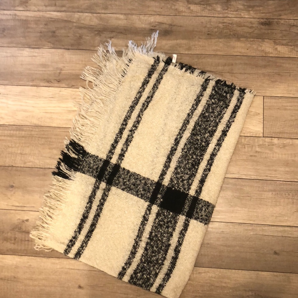 Large Plaid Blanket Scarf!!